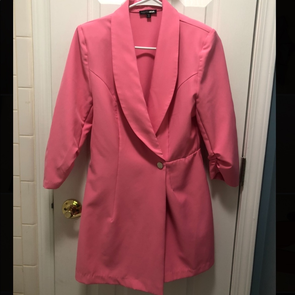 Fashion Nova Pink Romper